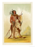 Wun-Nes-Tou Medicine-Man of the Blackfeet People Giclée-Druck von George Catlin