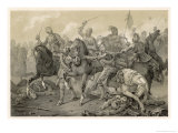 Christian IV of Denmark is Decisively Beaten by the Imperial Army Under Tilly Giclee Print by C.a. Dahlstrom