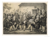 Carl Von Linne Ka Linnaeus Swedish Naturalist Visited by Gustav III 1790 Giclee Print by C.a. Dahlstrom