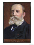 Camille Saint-Saens French Musician Giclee Print by Eichhorn 