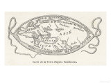 According to Poseidonius Greece Giclee Print by Benett According to Poseidonius Greece Giclee Print by Benett