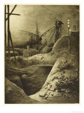 The War of the Worlds, Dead London Devastated by the Martian Attack Giclee Print by Henrique Alvim Corrêa