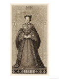Mary Tudor Queen of England Daughter of Henry VIII and Catherine of Aragon Giclee Print by Thomas Brown