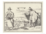 Quaker Tobacco Planters in the Bahamas Giclée-Druck von Carel Allard