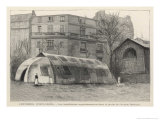 An Exterior View of a Tent- Hospital Giclee-trykk av Jacques & Pierre Bellenger