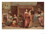 Virgin Mother of Jesus reproduction procédé giclée par Andrea del Sarto 