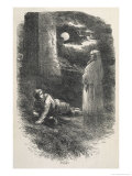 Encounter with a Phantom Monk Giclee Print by John Gilbert