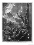 Vesuvius Saint Fails Giclee Print by Godefroy Durand