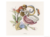Fairies Flirting Giclee Print by Richard Doyle
