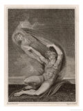 Achilles Tries, in Vain, To Seize Hold of the Ghost of Patroclus reproduction procédé giclée par Henry Fuseli