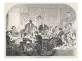 Thanksgiving Dinner Giclee Print by Winslow Homer