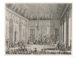 Meeting of Directory Giclee-trykk av Berthault Meeting of Directory Giclee-trykk av Berthault