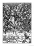 And There was War in Heaven Giclée-Druck von Albrecht Dürer