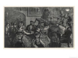 Witchcraft in 1871, an Exciting Seance Held by Frank Herne and Charles Williams Giclee Print by Arthur Boyd