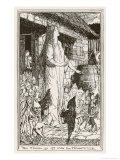 Fairies Abduct a Farmer's Wife reproduction procédé giclée par Henry Justice Ford