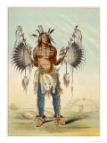 Medicine Man of the Mandan People Giclée-Druck von George Catlin