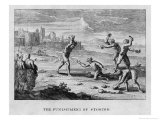The Punishment of Stoning Giclee Print by Dom Augustin Calmet