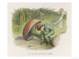 An Elf-Fairy Romance: She Runs Away and This is His Condition Giclee Print by Richard Doyle