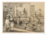 Bathing Pool on a British Station reproduction procédé giclée par Captain G.f. Atkinson