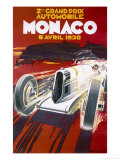 Monaco Grand Prix, 1930 Giclee Print by Robert Falcucci