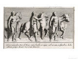 The Funeral Rites of Patroclus Giclee Print by Pietro Santi Bartoli