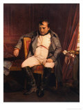 Napoleon Emperor Defeated at Fontainebleau 1814 Giclee Print by Paul Hippolyte Delaroche