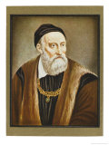 Tiziano Vecelli(O) Known as Titian Italian Artist Giclee Print by Wilhelmine Du Thil