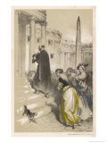 Loyola and Courtesans reproduction procédé giclée par Theophile Fragonard