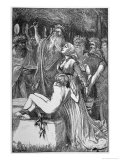 Child is Sacrificed to the Druid Deity Giclee Print by Arthur Boyd