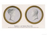 Napoleon I and Marie Louise Giclee-trykk av N. Bertrand