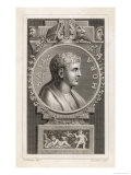 Quintus Horatius Flaccus Roman Writer Giclee Print by Cooper 