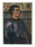 Sir Lancelot Goes to Guinevere as Ambassador Giclee Print by Eleanor Fortescue Brickdale