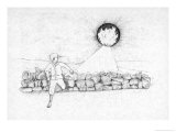8-Year Old Sam Sunter Giclee Print by Lesley Footner