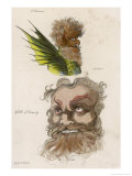Two Fallen Angels Who Became Maleficent Demons, Apollyon and Belial Giclee Print by Francis Barrett