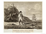 Exiled to the Island of Elba after His Abdication He None the Less Plans a Glorious Come-Back Giclee-trykk av Besselman