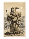 Monachus Capucinus a Satirical Drawing Done at a Time When England Feared a Papal Invasion Reproduction procédé giclée par A. Arnst