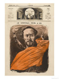 Juan Prim y Prats Spanish Soldier and Statesman Giclee Print by André Gill