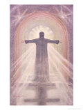 Jesus Depicted as the Advocate Reproduction procédé giclée par Elizabeth Bruce Adams
