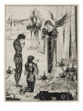 The Holy Grail is Achieved Impressão giclée por Aubrey Beardsley The Holy Grail is Achieved Impressão giclée por Aubrey Beardsley