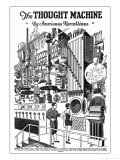 Computer as Envisaged in 1927, Illustration to the Thought Machine by Ammianus Marcellinus reproduction procédé giclée par Frank R. Paul