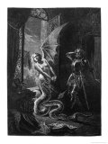 Melusine Revealed Giclee-trykk av Emile Bayard Melusine Revealed Giclee-trykk av Emile Bayard