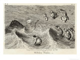Witches Frolicking in the Waves Giclée-Druck von George Cruikshank