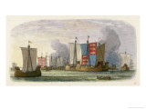 Battle of Sluys Giclee Print by James Doyle Battle of Sluys Giclee Print by James Doyle