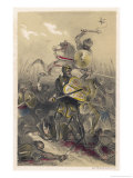 Sebastian King of Portugal is Encouraged by Jesuits to Make a Disastrous Expedition to Morocco Giclee Print by Theophile Fragonard