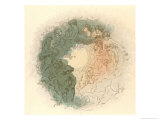 Night and Day Allegorised reproduction procédé giclée par Robert Dudley