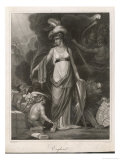 Britannia reproduction procédé giclée par J. Chapman