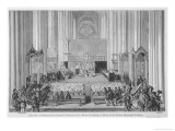 The Council of Trent Initiates the Counter-Reformation Giclee Print by Fesquet & Huyot 