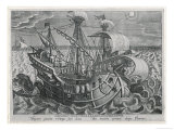 Navigation by Reference from the Sun Giclee Print by P. Galle