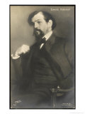 Claude Debussy French Composer Giclee-trykk av Jacques-emile Blanche