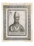 Pope Hadrianus I Giclee Print by Cavallieri 